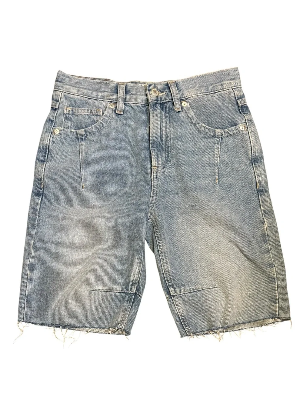 Free People We The Free Ghost Town High Rise Long Shorts NWT Size 25